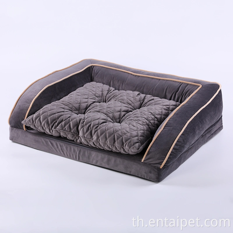 ผลิตภัณฑ์สัตว์เลี้ยงคุณภาพสูงสะดวกสบายเตียงสุนัขสัตว์เลี้ยงที่ทนทาน